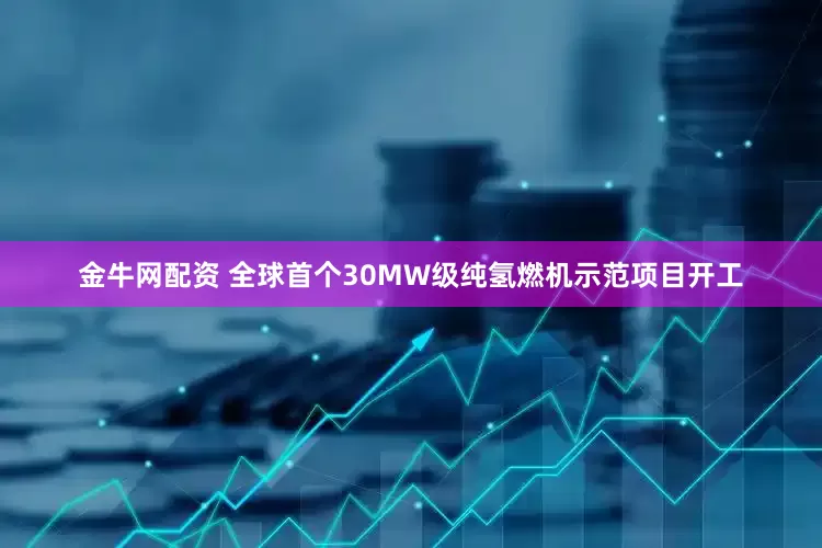 金牛网配资 全球首个30MW级纯氢燃机示范项目开工